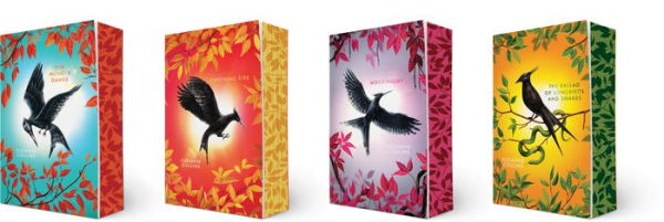 Hunger Games 4-Book Paperback Boxed Set Deluxe Edition (The Hunger Games, Catching Fire, Mockingjay, The Ballad of Songbirds and Snakes)