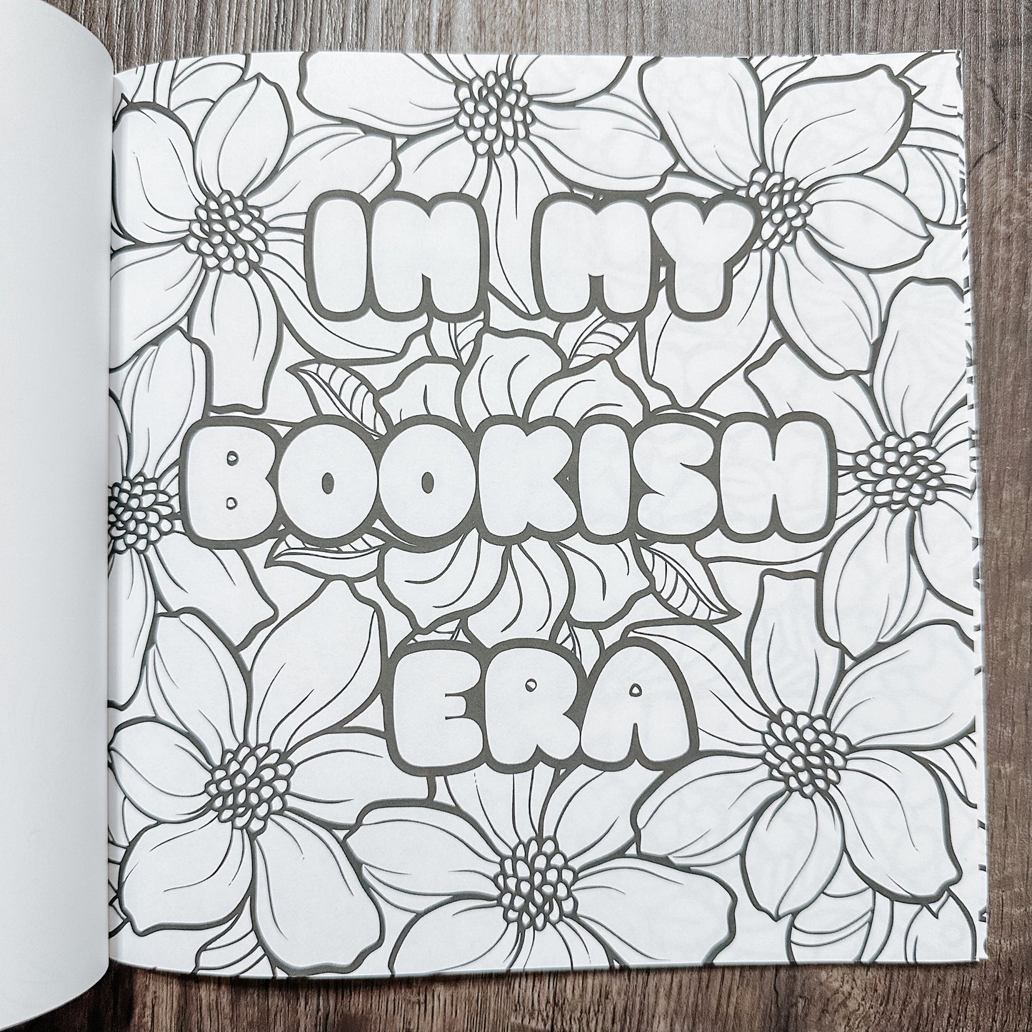 Bookish Phrases Coloring Book