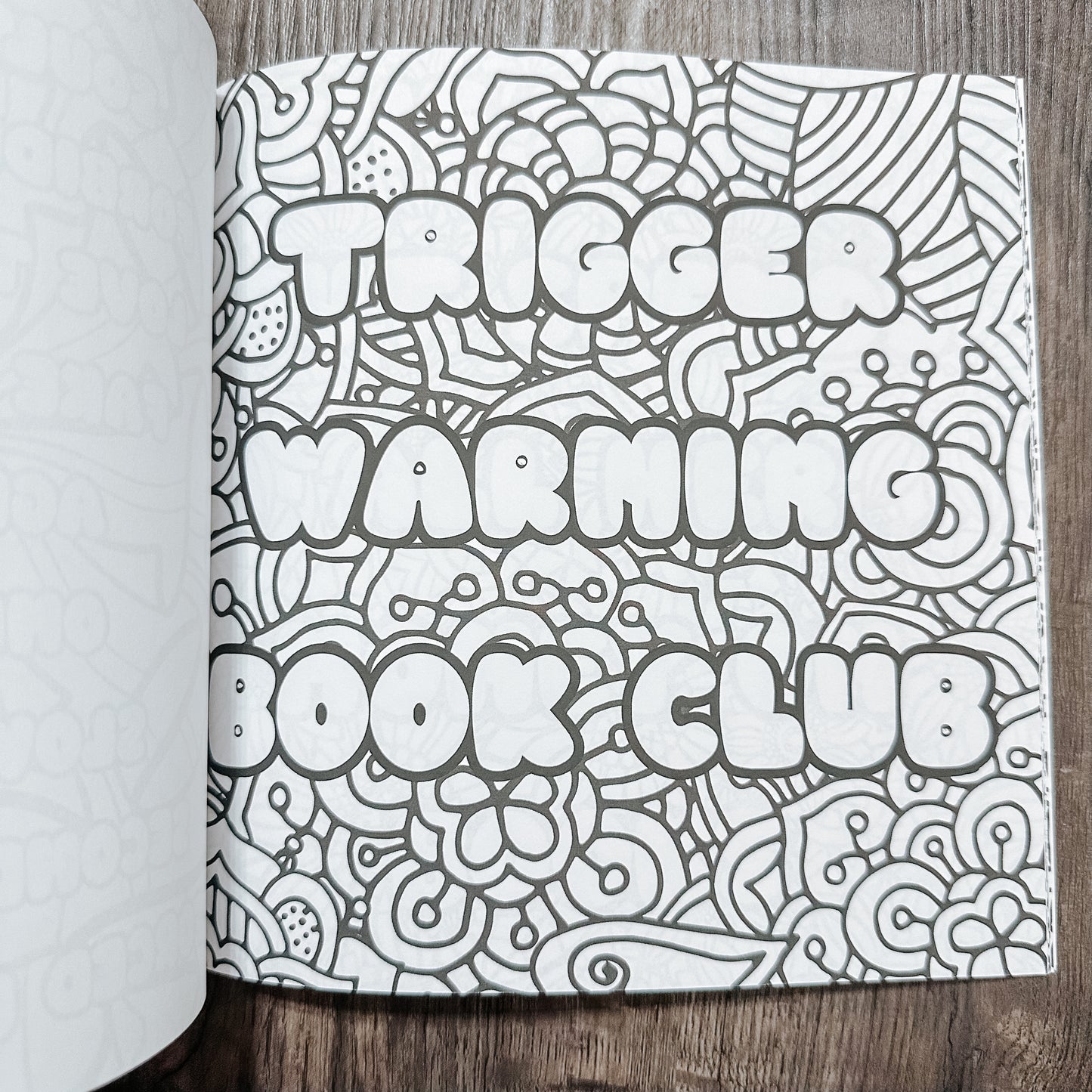 Bookish Phrases Coloring Book