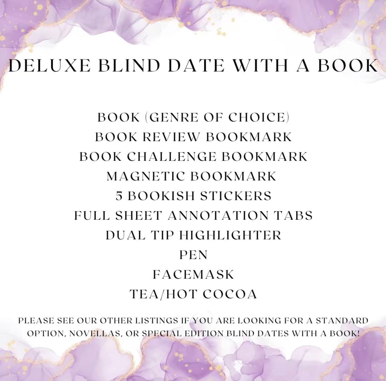 Deluxe New Blind Date with a Book