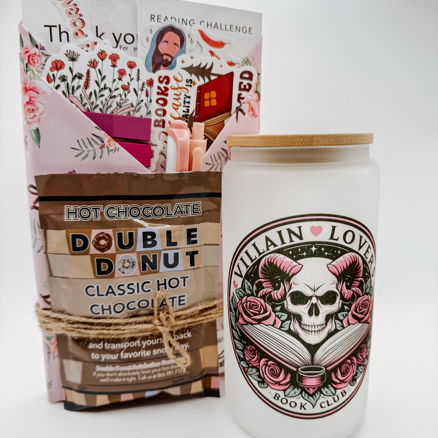 Sip & Read Blind Date with a Book – Surprise Book and Surprise Bookish Glass