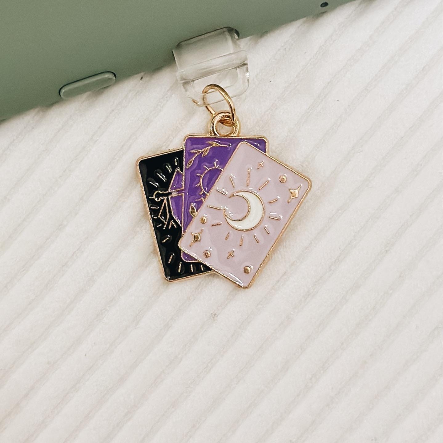 Moonstone/Tarot USB-C Charms